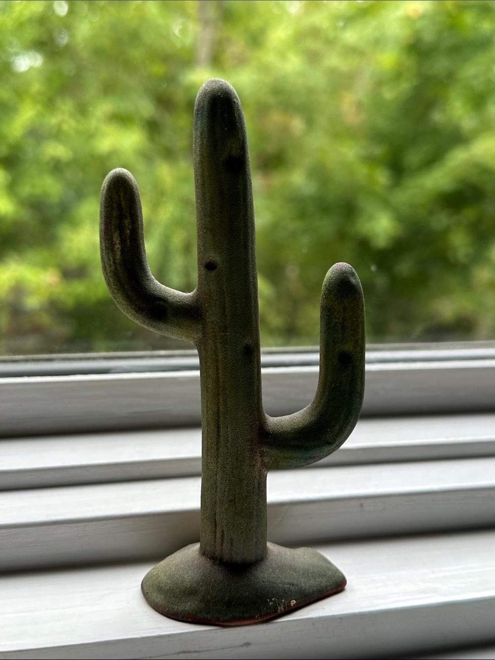 Raku Jeremy Diller Decorative Cactus  - southwestern pottery 🌵🌵